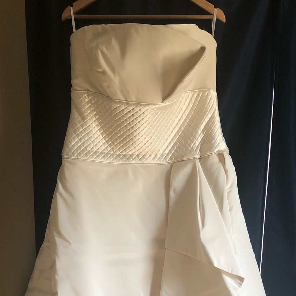 Custom Peter Langner Wedding Gown 💯% Silk